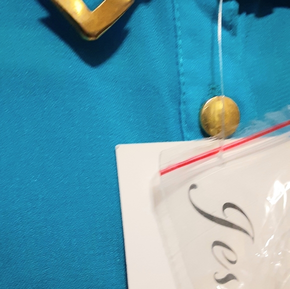 Shirt Style Sleeveless High/Low Dress - XL - Picture 5 of 5